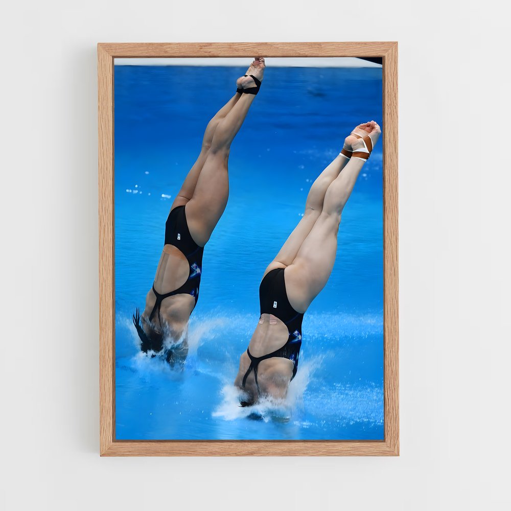 Poster Plongeon Synchronisé (vue 4)